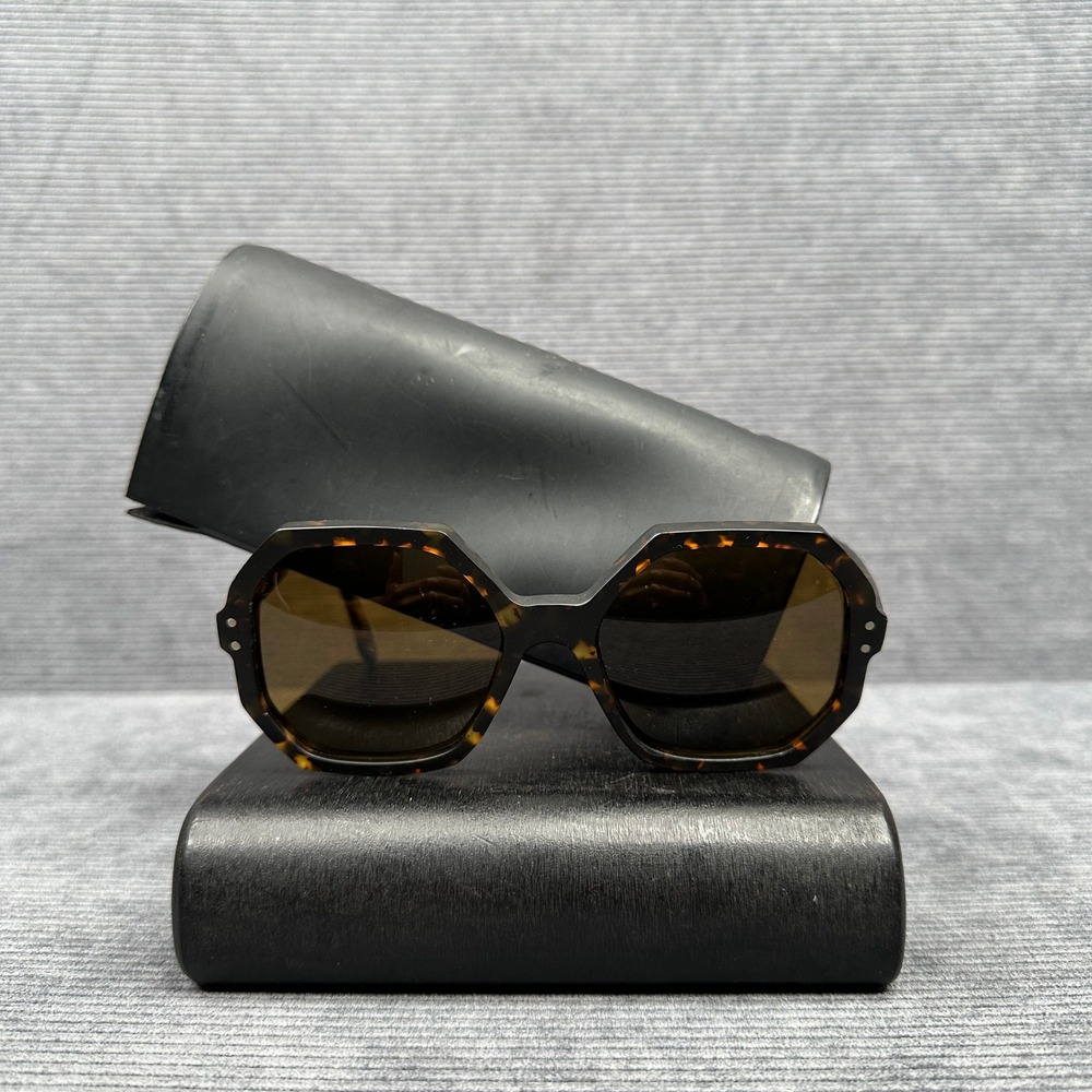 Oliver Goldsmith London Manhattan 1964 Sunglasses Matte Speckled Tortoise Italy